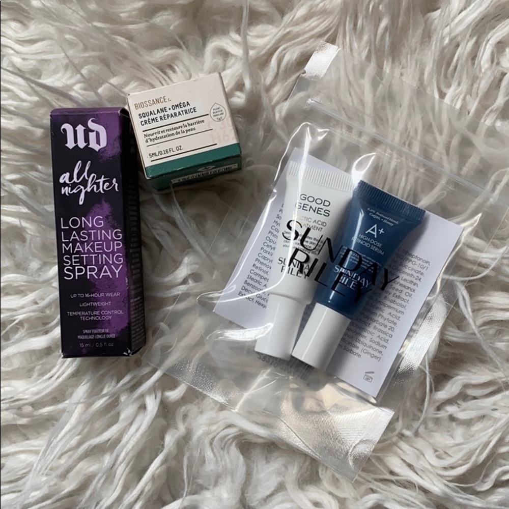NEW Sunday Riley, Urban Decay, and Biossance